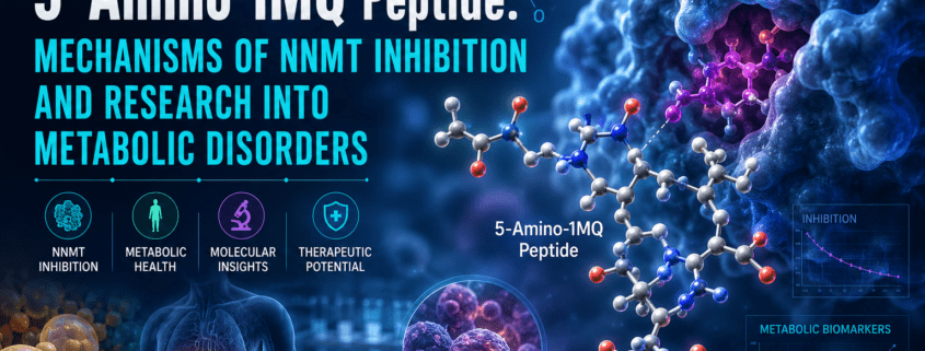 5-Amino-1MQ Peptide: Mechanisms of NNMT Inhibition and Research into Metabolic Disorders