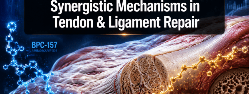 BPC-157 and TB-500 Stack: Synergistic Mechanisms in Experimental Tendon and Ligament Repair