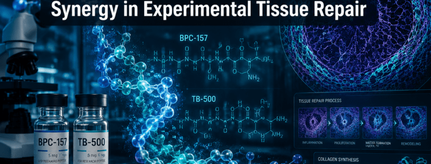 BPC-157 and TB-500 in Experimental Tissue-Repair Models: Synergy, Overlaps, and Key Differences