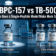 BPC-157 vs BPC-157 and TB-500: When Does a Single-Peptide Model Make More Sense Than a Stack?