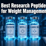 Best-Research-Peptides-for-Weight-Management-Comparing-GLP-3-Retatrutide-MOTS-c-and-5-Amino-1MQ Best Research Peptides for Weight Management: Comparing GLP-3 Retatrutide, MOTS-c, and 5-Amino-1MQ