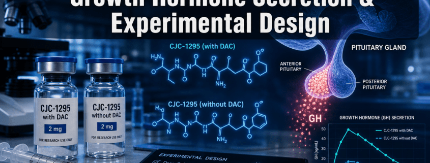 CJC-1295 with DAC vs. Without DAC: Impact on Growth Hormone Secretion and Experimental Design