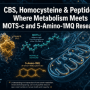 Cystathionine Beta Synthase, Homocysteine, and Peptides: Where Metabolism Pathways Meet Experimental MOTS‑c and 5‑Amino‑1MQ Research