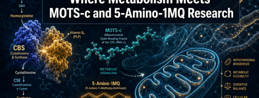 Cystathionine Beta Synthase, Homocysteine, and Peptides: Where Metabolism Pathways Meet Experimental MOTS‑c and 5‑Amino‑1MQ Research