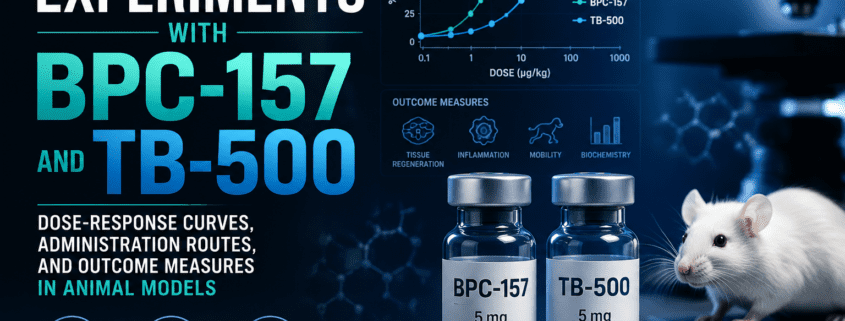 Designing Experiments With BPC‑157 and TB‑500: Dose‑Response Curves, Administration Routes, and Outcome Measures in Animal Models