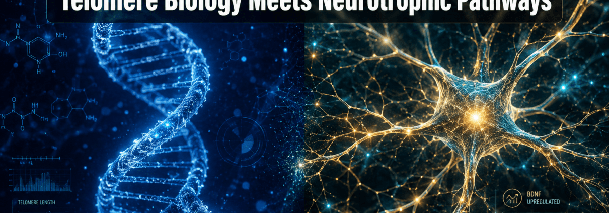 Epithalon, Selank, and Semax: How 'Longevity' and Nootropic Peptides Intersect With Telomere Biology and Neurotrophic Pathways
