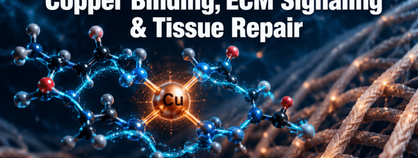 GHK-Cu Peptide Mechanism: Copper Binding, Extracellular Matrix Signaling, and Tissue-Repair Research
