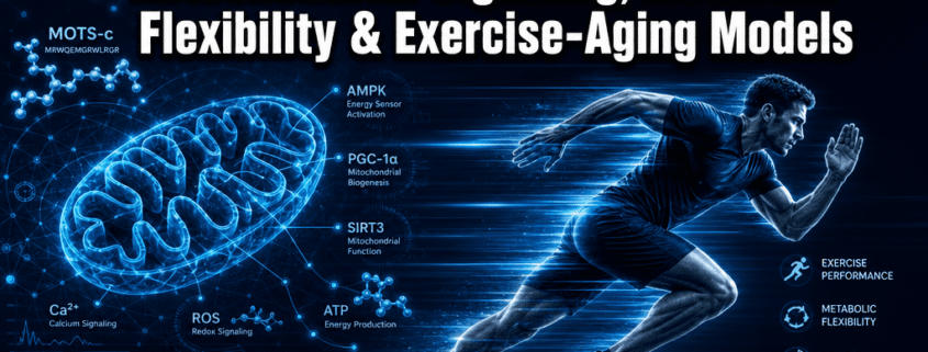 MOTS-c Peptide Research: Mitochondrial Signaling, Metabolic Flexibility, and Exercise-Aging Models