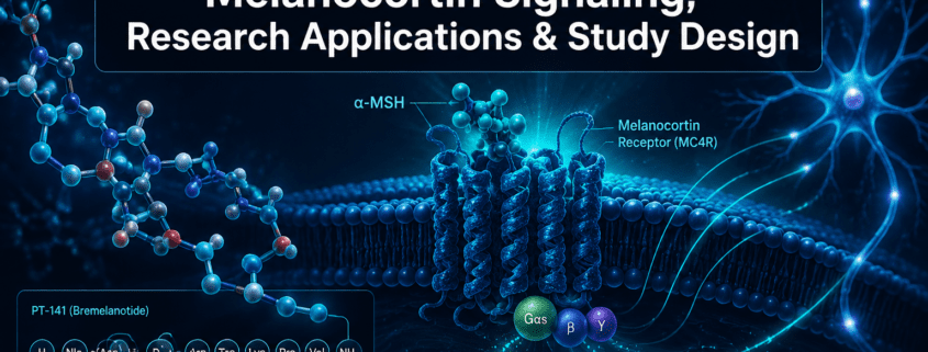PT-141 Peptide: Melanocortin Signaling, Research Applications, and Study Design Considerations