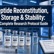 Peptide Reconstitution, Storage, and Stability: A Complete Research Protocol Guide