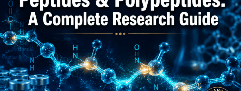 Peptides and Polypeptides: A Complete Research Guide to Structure, Signaling, and Therapeutic Classes