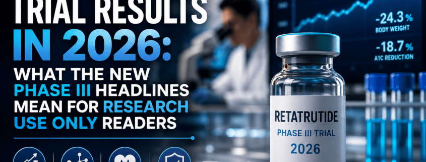 Retatrutide Trial Results in 2026: What the New Phase III Headlines Mean for Research Use Only Readers