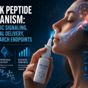 Selank Peptide Mechanism: Anxiolytic Signaling, Intranasal Delivery, and Research Endpoints