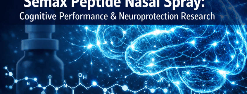 Semax Peptide Nasal Spray Research: Cognitive Performance, Neuroprotection, and Delivery Considerations