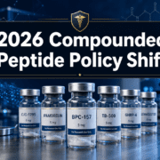 The 2026 Compounded Peptide Policy Shift: What Returning Category‑1 Peptides Mean for Research Access