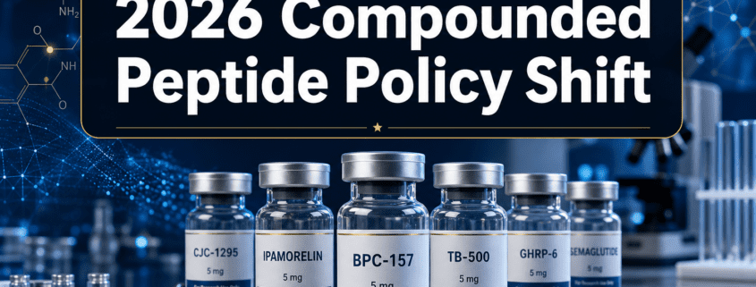 The 2026 Compounded Peptide Policy Shift: What Returning Category‑1 Peptides Mean for Research Access
