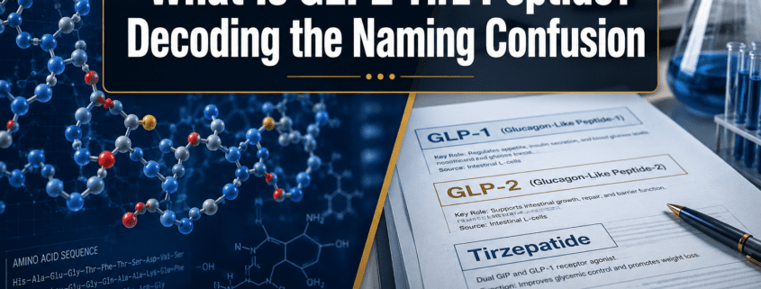 What Is GLP2 Tirz Peptide? Understanding the GLP-2 and Tirzepatide Naming Confusion in Research Content